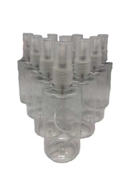 Kolonya Ve Dezenfektan Için Boş Pet Şişe + Sprey 5 Li 100 Ml