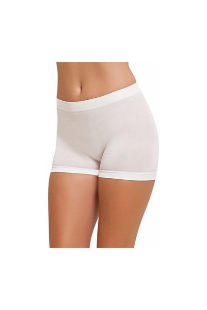 Λευκό Taktel Seamless Gather and Shaper Σορτς 2 τεμαχίων