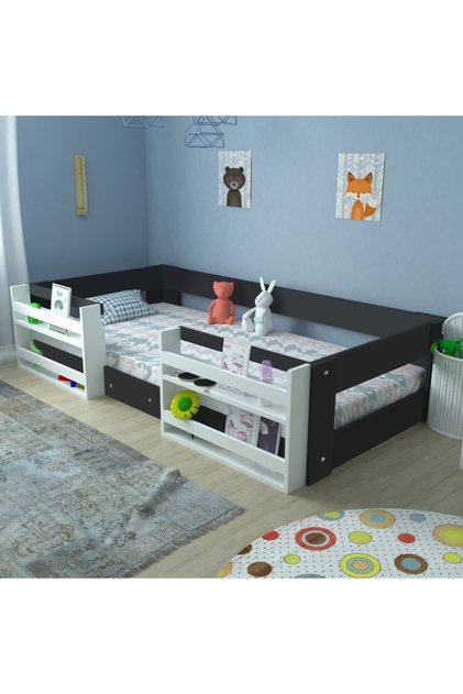 Trend Montessori Kitaplıklı Karyola