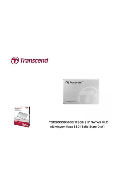 Transcend Ts128Gssd360S 128Gb 2.5" Sata3 Mlc Alüminyum Kasa Ssd (Solid State Disk) - 9
