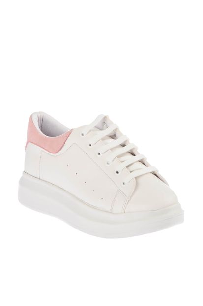 SOHO Beyaz Pudra Kadın Sneaker 9641 - 3