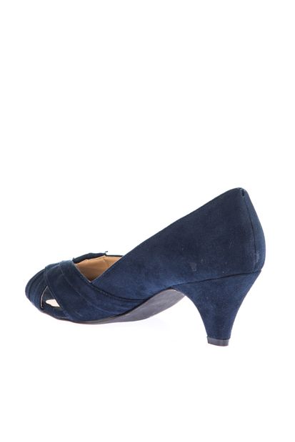 Derimod Lacivert Kadın Topuklu Ayakkabı - 4