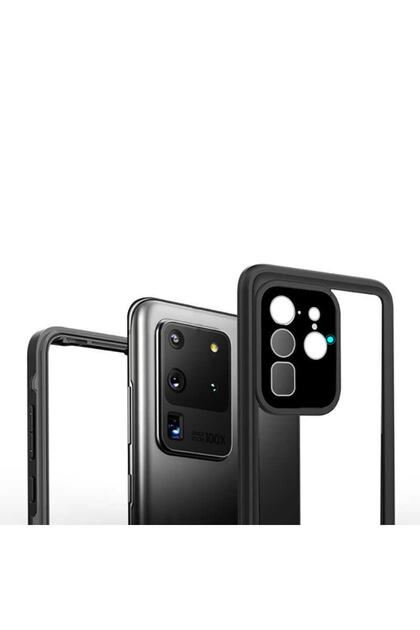 HEPTEKİLETİŞİM Samsung Galaxy S20 Ultra Kılıf 360 Koruma Su