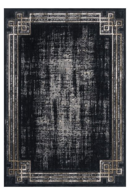 Lykia Antrasit Gold Modern Halı Lyk006
