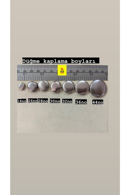 Tulumba Pres Için Düğme Kaplama Aparat Takımı