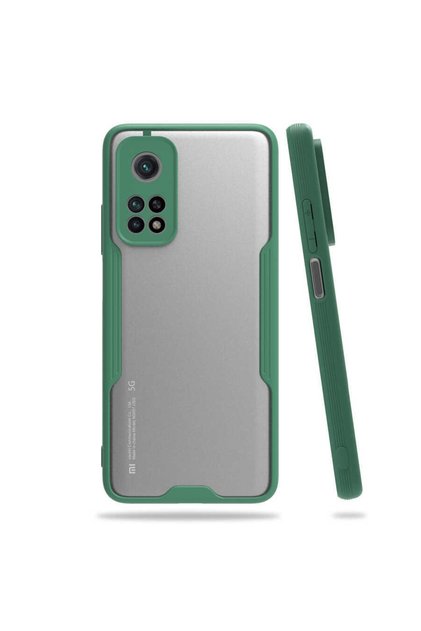 Xiaomi Mi 10t Pro 5g Case with Camera Protection Frosted Transparent Parfait Cover on the Back