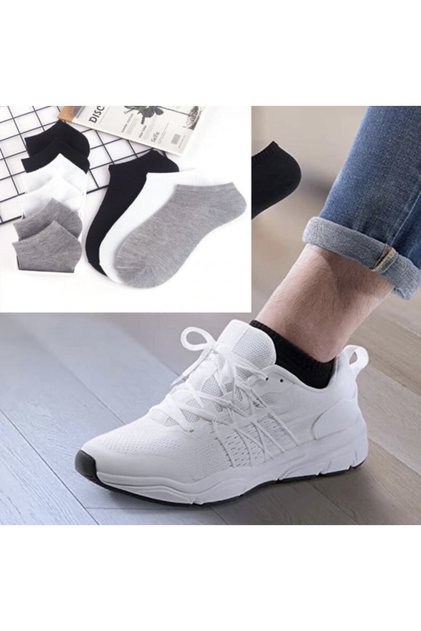 6 Pairs of Invisible Quality Socks Set