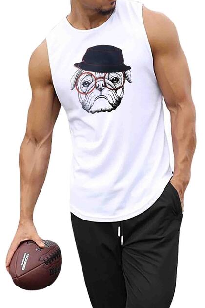 Curiouscool Sleeveless Athlete T-shirt Tank Top Sports Athlete