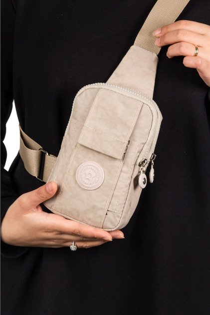 Unisex Cross Strap Shoulder and Waist Bag with Phone Compartment, Daily Sports and Travel