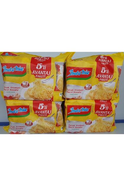 Indomia Tavuklu 5 Li Paket 4 Adet Noodle