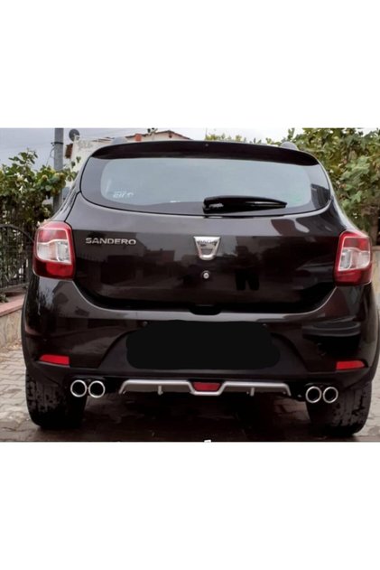 Zg Dacia Sandero Difüzör Arka Tampon Eki 4 Egzoz Çıkışlı
