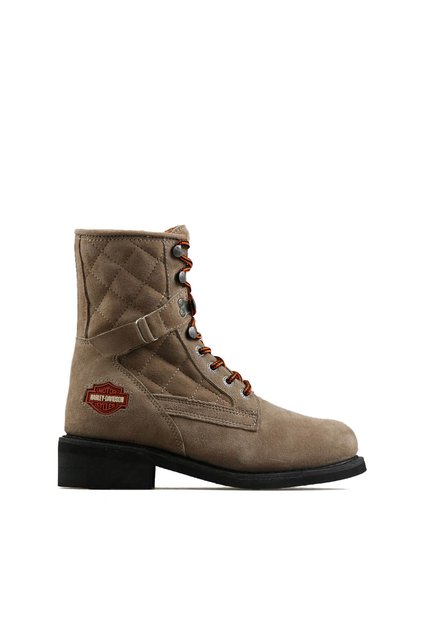 Women's Boots & Booties - 025g0078 Taupe - 025G0078-Taupe
