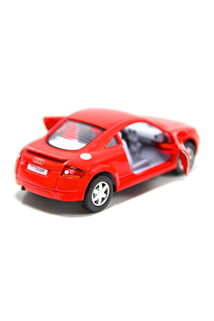 Kinsmart Audi Tt Coupe Kırmızı 1:32 Metal Çek Bırak Araba