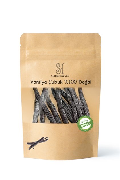 Vanilya Çubuk %100 Doğal Yeni Mahsul Vanilla Stick 1 Adet