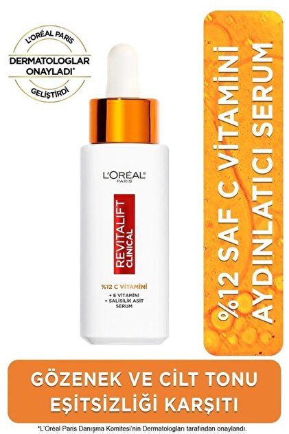 L'Oreal Paris Loreal Filler-retinol-midnight-c Vtamin Serum Seti 4