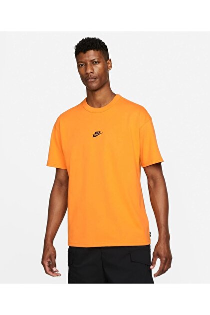 Nike Sportswear Premium Essentials Short-sleeve Erkek Turuncu