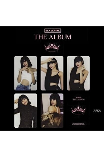 Kpop Dünyasi Blackpınk Jennie '' The Album '' Albüm Kart Seti