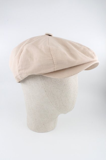 Summer Loose British Cap 8 Piece Loose Cap Cotton Cap