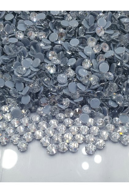 Ss30 Crystal Hotfix Adhesive Stone with Iron (50 GRAMS - 440 PIECES)