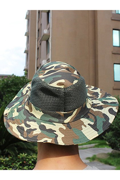 Sniper Camouflage Hat (56-58 Cm) (Brown)