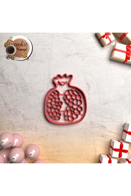 Polymer Clay Mold Pomegranate