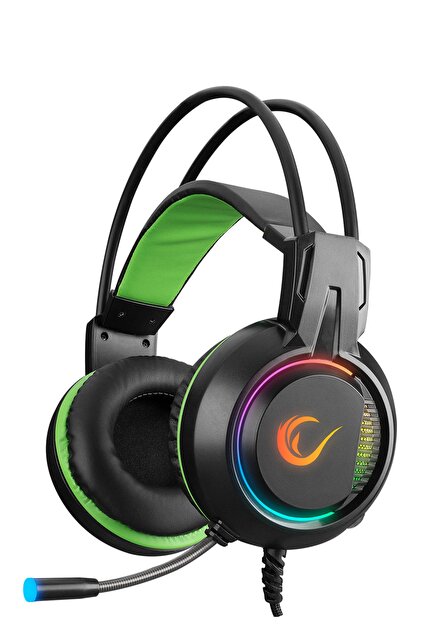 Rampage Rm-k25 Lunatic Pro Siyah/yeşil 7,1 Usb Surround Gaming