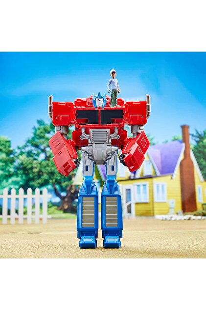 Hasbro Transformers Oyuncak Earthspark Spin Changer Optimus Prime