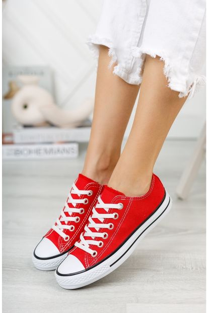 Diardi Kadın Kırmızı Günlük Ayakkabı - 1