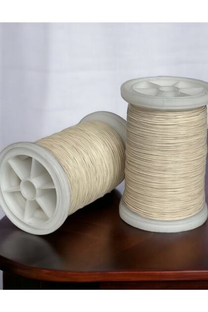 0.30mm (100gr - 150m) Copper Silver Coated Matte White Colored Philography Wire
