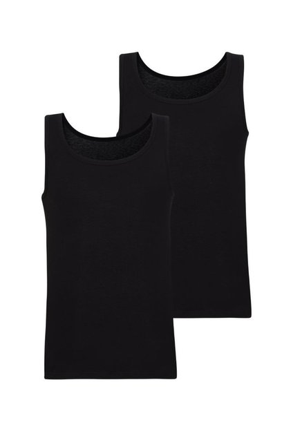 Men's Black Undershirt 2 Pack 9678