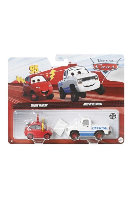 Mattel Dxv99/hlh58 Cars Ikili Araçlar - Maddy Mcgear / Krıs