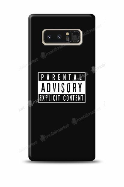 Eiroo Samsung Galaxy Note 8 Parental Advisory Kılıf - 1