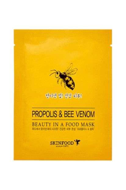 SKINFOOD Tek Kullanımlık Yüz Maskesi Propilis&Bee Venom 18 ml 8809427862251 - 1