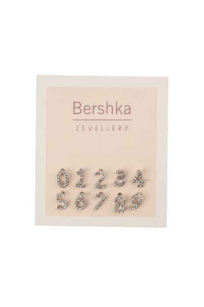 Bershka Kadın Gümüş Rengi Küpe 2017-9318-23 - 1