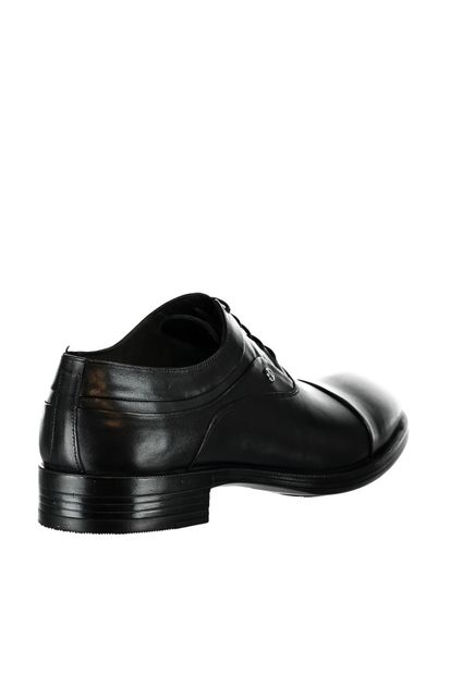 Pierre Cardin Hakiki Deri Siyah Antik Erkek Klasik Ayakkabı 7009B - 3