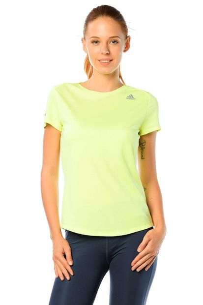 adidas Kadın T-Shirt Run Tee W AA5341 - 1