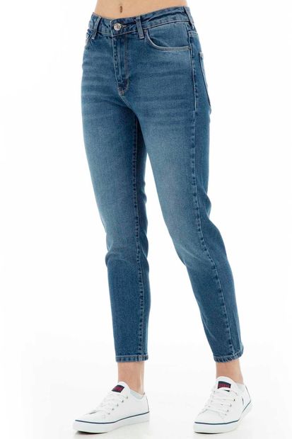 Five Pocket Kadın Mavi Jeans - 8521K4051Nıcole - 2