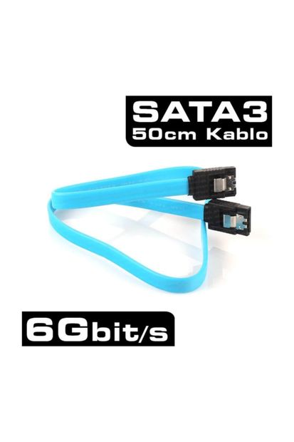 Dark SATA III 50cm HDD/Optik Kilitli Data Bağlantı Kablosu DK-CB-SATA3L50 - 1