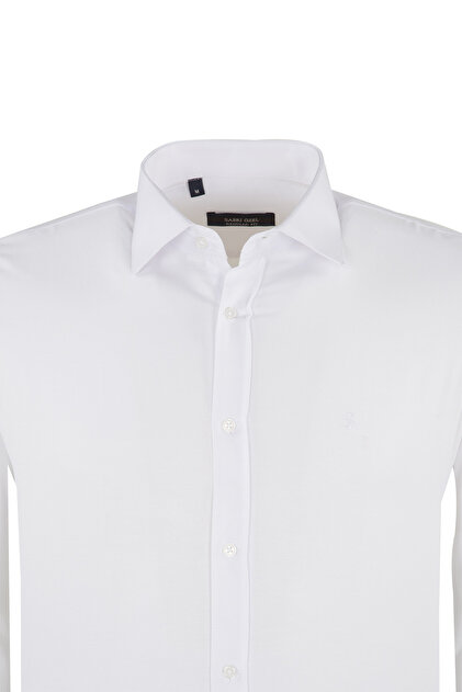 Sabri Özel Erkek Beyaz Gömlek - 4185009 - 3
