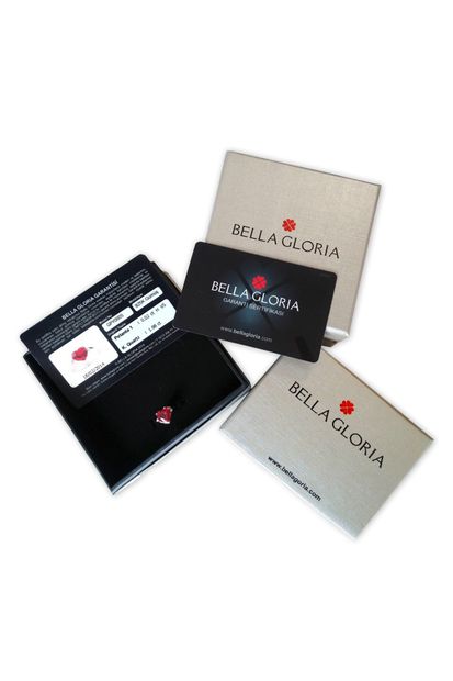 Bella Gloria Kadın Rose Siyah Taşlı 925 Ayar Gümüş Şans Kolyesi GK00272 - 2