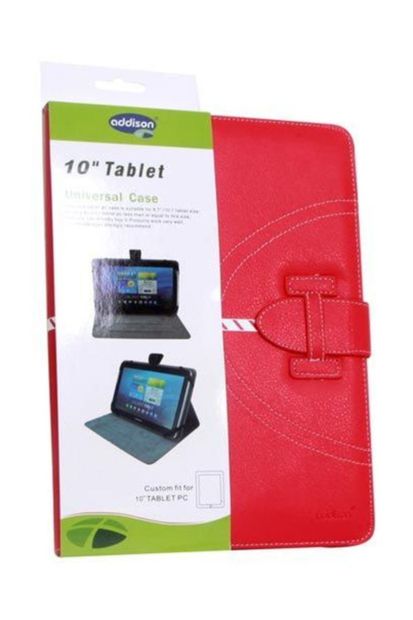 ADDISON Addison Ip-211 Kırmızı 10" Üniversal Standlı Tablet Pc Kılıfı - 6