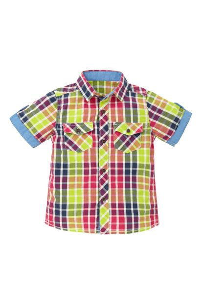 MOTHERCARE Renkli Erkek Çocuk Kısa Kollu Gömlek E6758 - 1