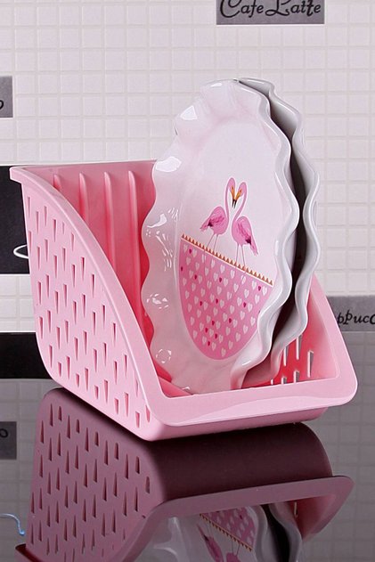 Plastic Organizer Plate Holder