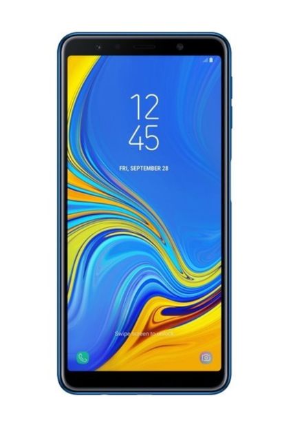 Samsung A7 2018 64 GB Mavi Cep Telefonu (İthalatçı Firma Garantili) - 1