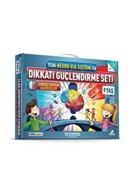 Adeda Yayınları Dikkati Güçlendirme Seti - Yeni Neuro Via Sistemi