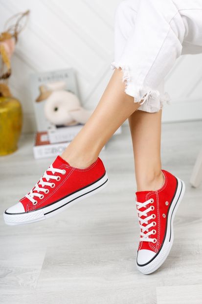 Diardi Kadın Kırmızı Günlük Ayakkabı - 2