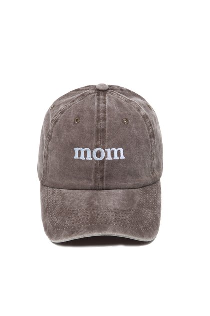 Mom Washed Baseball Cap