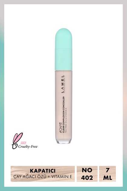 Lamel Oh My Clear Face Yoğun Kapatıcı No 402