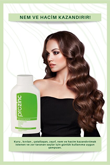 Prozinc Kepek Şampuanı Kuru Saçlar Için 3x300 Ml. - Fiyatı, Yorumları
