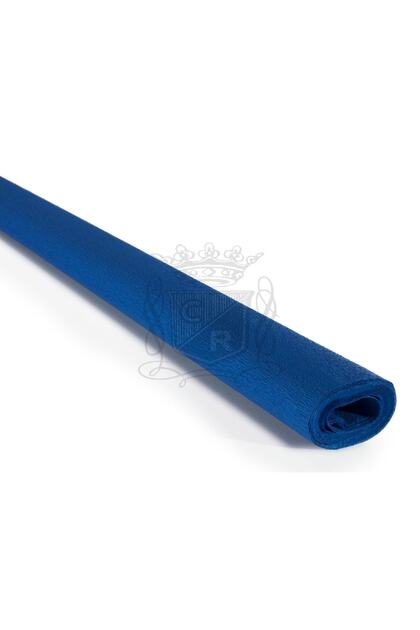Italian Crapon Paper No:228 - Dark Blue - Marine Blue 60 Gr50x250 cm